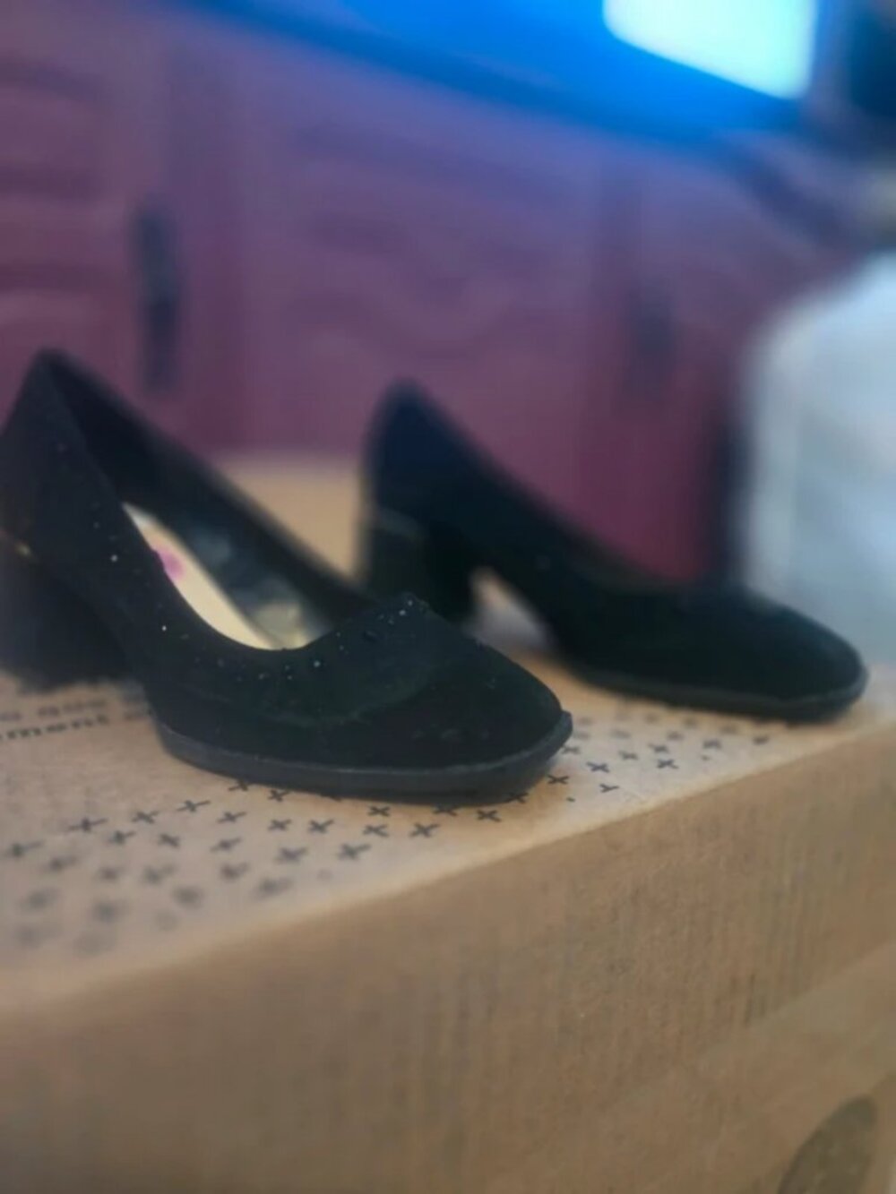Black women shoes 5.5